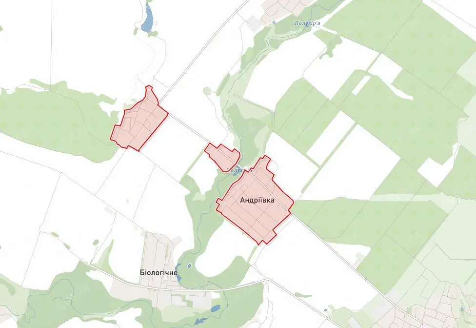 с. Андріївка. Земельна ділянка під забудову.