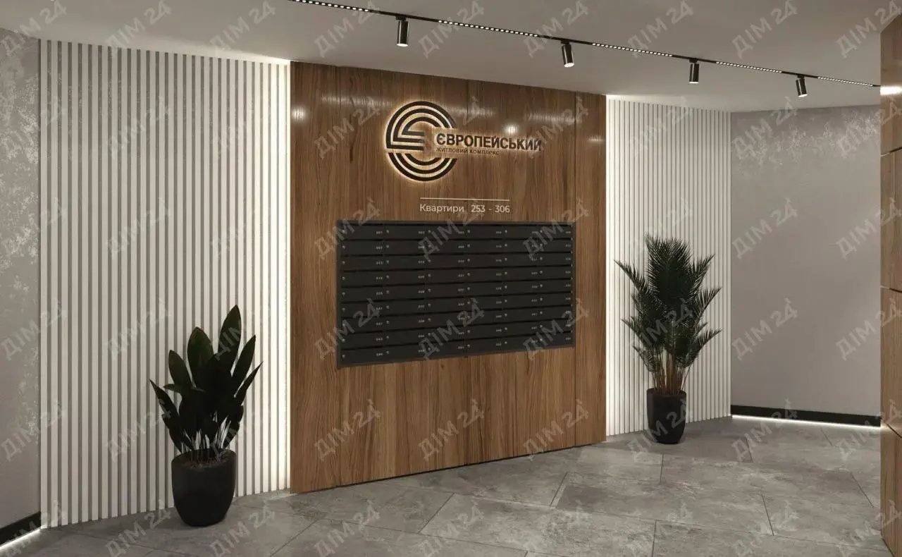 Двокімнатна квартира в ЖК "Європейський"