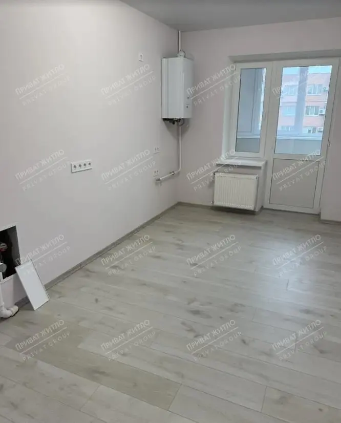 Двокімнатна квартира з індивідуальним опаленням