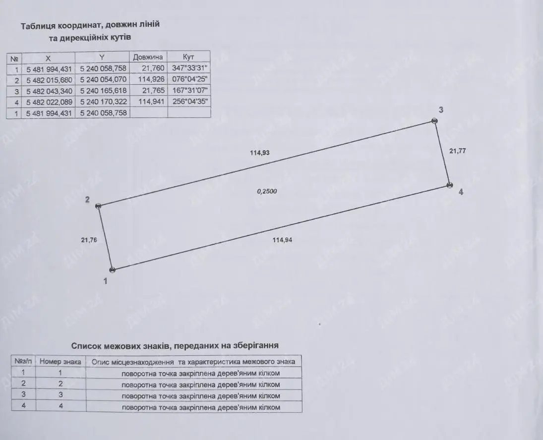 Марківка. Ділянка під забудову.