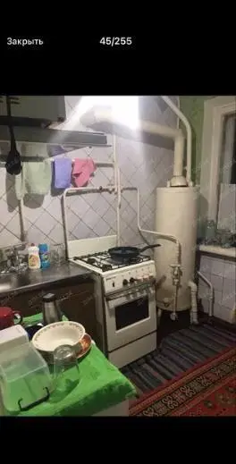 Двокімнатна з індивідуальним опаленням