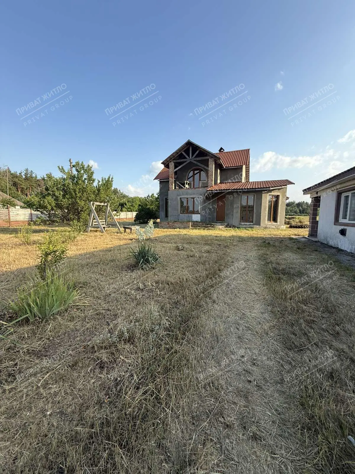 Будинок біля лісу | 2 об’єкти на ділянці 25 соток в Новосанжарському районі
