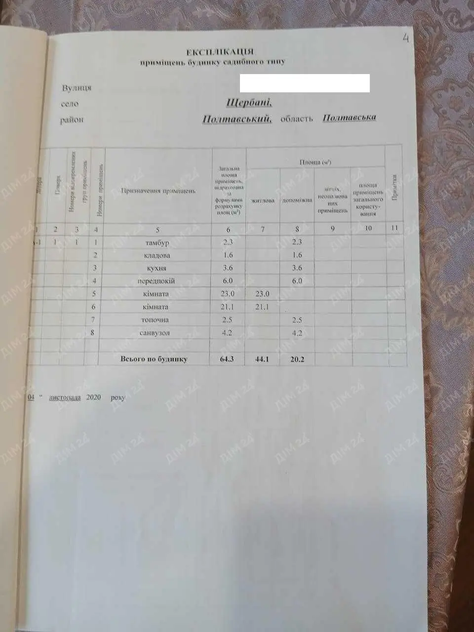 Будинок в Щербанях.