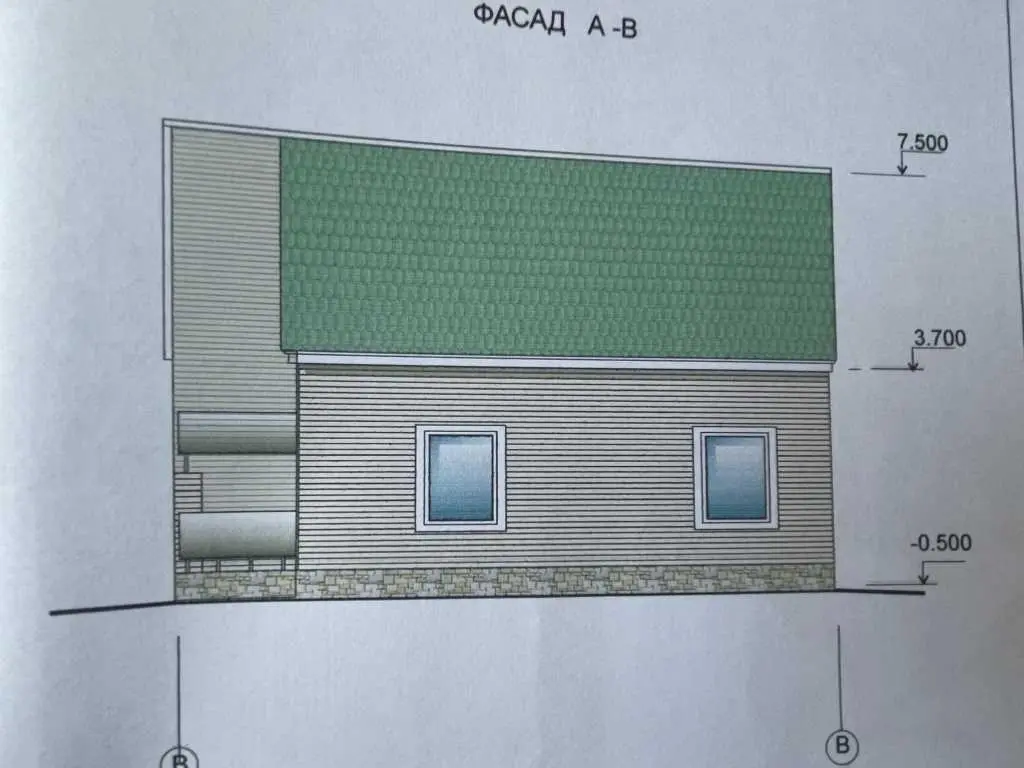 Цегляний будинок з комунікаціями