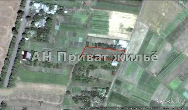 Приватизированный земельный участок в Мачехах. 